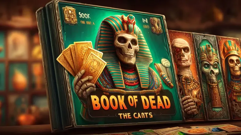 Book of Dead style Egyptian slot game